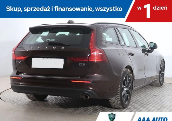 Volvo V60 cena 85000 przebieg: 159954, rok produkcji 2020 z Grudziądz małe 277